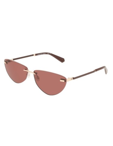 Occhiali da sole CALVIN KLEIN JEANS CKJ25208S 723 Gold Burgundy 63