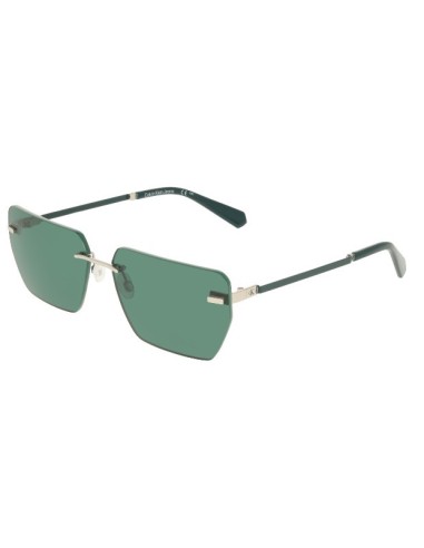 Occhiali da sole CALVIN KLEIN JEANS CKJ25207S 045 Silver Green 62
