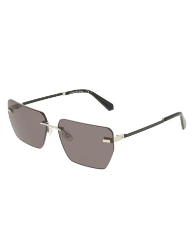 Occhiali da sole CALVIN KLEIN JEANS CKJ25207S 043 Silver Black 62
