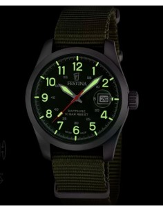 Orologio FESTINA Swiss Made Field F20082/2 Compact Verde con cintur... 2