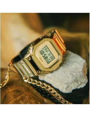 Orologio CASIO G-SHOCK FINE METALLIC SERIES G-STEEL GM-5600YMG-9ER ...