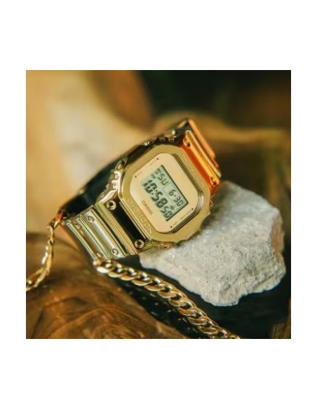 Orologio CASIO G-SHOCK FINE METALLIC SERIES G-STEEL GM-5600YMG-9ER ...