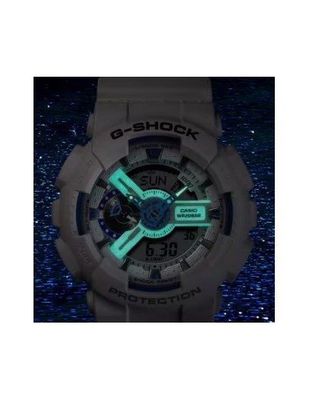 Orologio CASIO G-SHOCK GA-110HDS-7AER White Blue only 111,20 € on O...