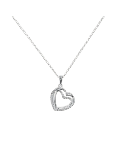 STROILI Collana Silver Shine Argento Rodiato Cubic Zirconia 1662256