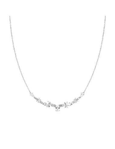 STROILI Collana Silver Elegance Argento Rodiato Cubic Zirconia 1688384