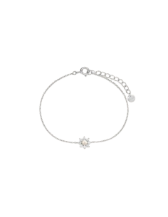 STROILI Bracciale Silver Pearls Argento Rodiato Perla sintetica Cubic Zirconia 1691442