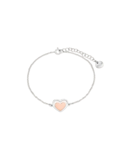 STROILI Bracciale Silver Collection Argento Bicolore Bianco / Rosa 1668437