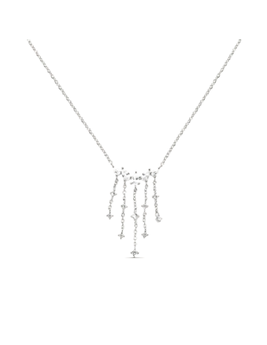 STROILI Collana Silver Elegance Argento Rodiato Cubic Zirconia 1691438