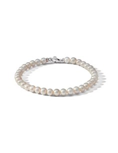 Bracciale COMETE GIOIELLI Uomo UBR 1177 in argento 925 e perle colt...