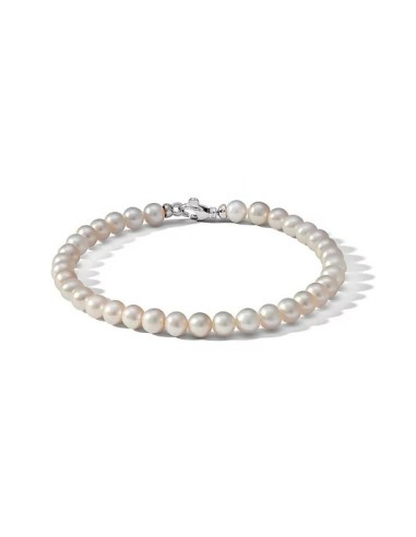 Bracciale COMETE GIOIELLI Uomo UBR 1177 in argento 925 e perle colt...