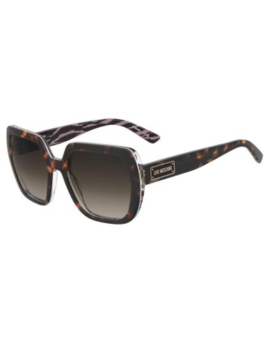 Occhiali da sole MOSCHINO LOVE MOL082/S MAP HA 56 Havana Pattern Pink