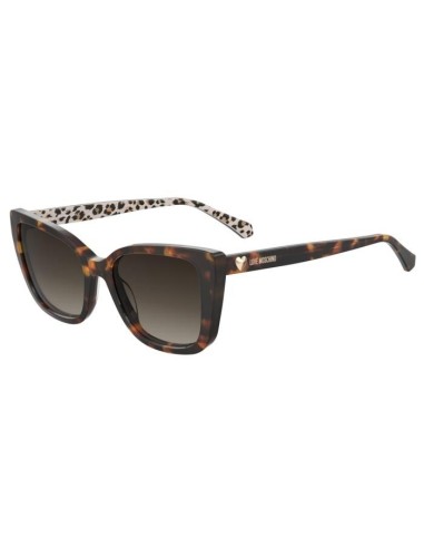 Occhiali da sole MOSCHINO LOVE MOL073/S H7P HA 54 Havana Pattern Pr...