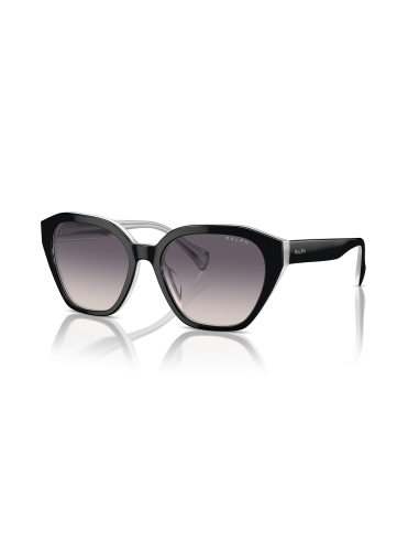 Occhiali da sole RALPH LAUREN RA5315U 606636 Shiny Black On Opal Gr...