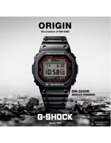 Orologio CASIO G-SHOCK JAPAN THE ORIGIN DW-5000R-1AER Black only 15...