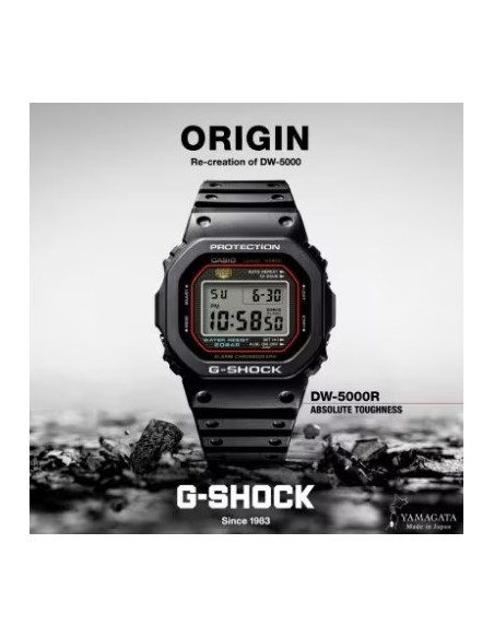 Orologio CASIO G-SHOCK JAPAN THE ORIGIN DW-5000R-1AER Black only 15...