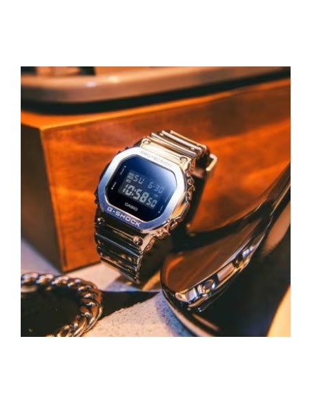 Orologio CASIO G-SHOCK FINE METALLIC SERIES G-STEEL GM-5600YM-8ER S...