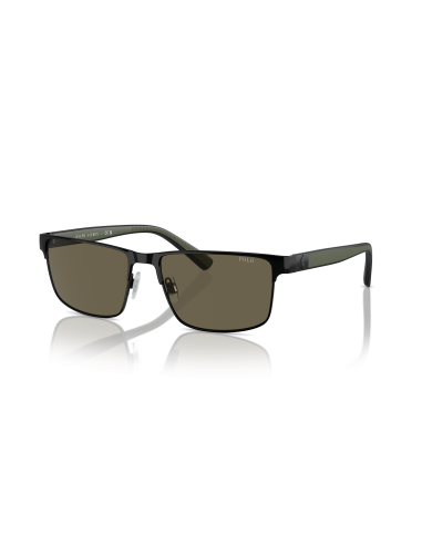 Occhiali da sole POLO RALPH LAUREN PH3155 9258/3 Shiny Black Brown ...
