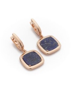 Orecchini pendenti MADI Profondo Blu in argento 925 placcato oro rosa con lapislazzuli F_3916400