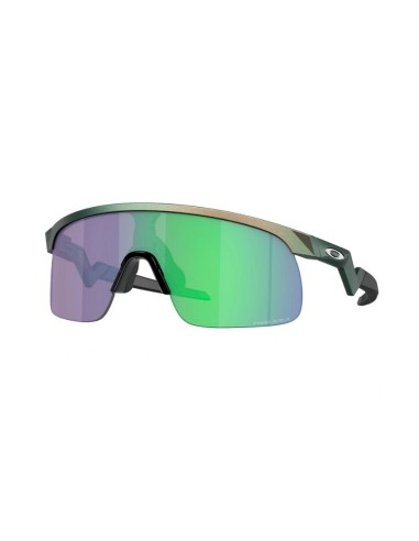 Occhiali da sole OAKLEY Junior RESISTOR J9010-12 Matte Silver/Green...