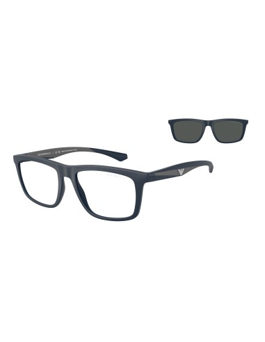Occhiali da vista EMPORIO ARMANI EA4235 61851W 55 Matte Blue + 1 CL...