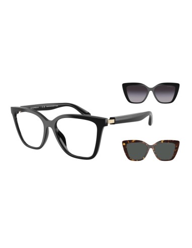 Occhiali da vista EMPORIO ARMANI EA4254U 50171W 54 Black + 2 CLIP L...