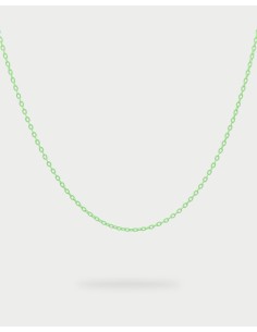 Girocollo smaltato chain base RUE DES MILLE Charmbar in argento 925...
