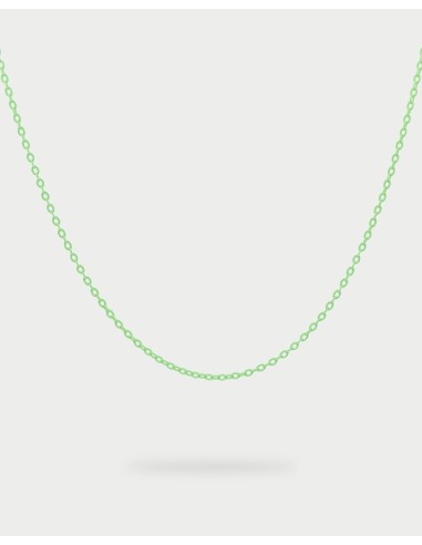 Girocollo smaltato chain base RUE DES MILLE Charmbar in argento 925...