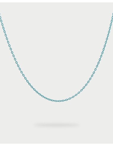 Girocollo smaltato chain base RUE DES MILLE Charmbar in argento 925...