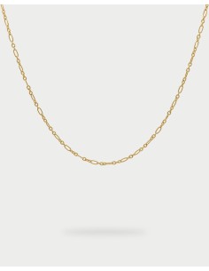 Girocollo 3+1 chain Base RUE DES MILLE Charmbar in argento 925 dora...