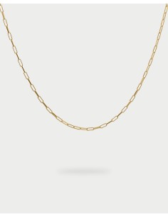 Girocollo link chain Base RUE DES MILLE Charmbar in argento 925 dor...