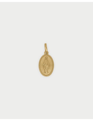 Charm Madonna Gold RUE DES MILLE Charmbar in argento 925 dorato CB-...