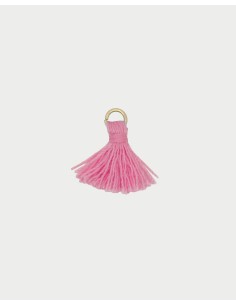 Charm Nappa Rosa RUE DES MILLE Charmbar in argento 925 dorato CB-CN...