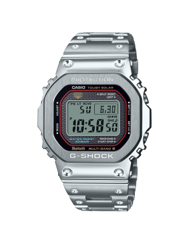 Orologio CASIO G-SHOCK Made in Japan GMW-B5000D-1CER Silver Red in ...