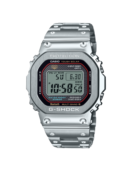 Orologio CASIO G-SHOCK Made in Japan GMW-B5000D-1CER Silver Red in ...