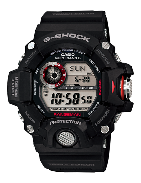 Orologio CASIO G-SHOCK MASTER OF G RANGEMAN GW-9400-1ER Black in Of...