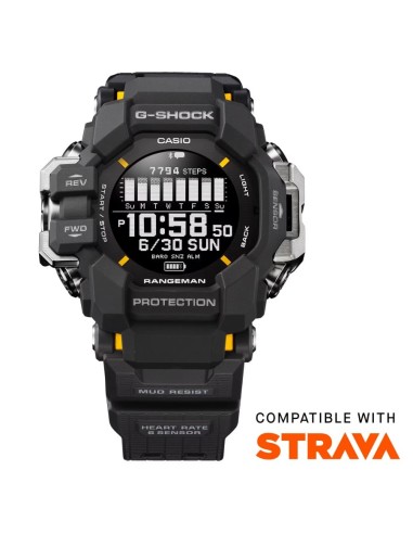 Orologio CASIO G-SHOCK MASTER OF G RANGEMAN GPR-H1000-1ER Black in ...