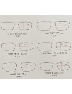 Occhiali vista RUDY PROJECT MAYA Crystal Pink 13 S con clips SP182S... 2