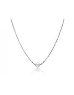 Collana MILUNA Miss Italia in argento 925 con perle PCL6657B only 8...