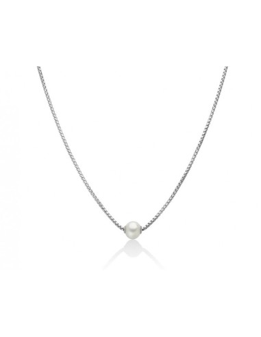 Acquista Collana MILUNA Miss Italia in argento 925 con perle PCL665...