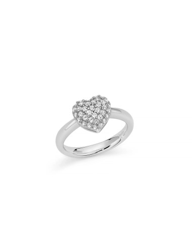 Acquista Anello MILUNA Giochi di Luce in argento 925 con cuore e to...