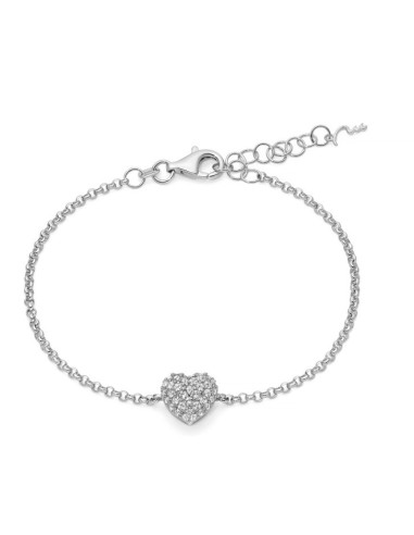 Acquista Bracciale MILUNA Giochi di Luce in argento 925 con central...