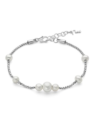 Bracciale MILUNA Miss Italia in argento 925 con perle PBR3610 only ...