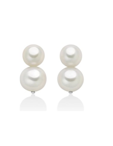 Acquista Orecchini pendenti MILUNA Miss Italia in argento 925 con p...