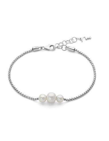 Bracciale MILUNA Miss Italia in argento 925 con perle PBR3616 only ...