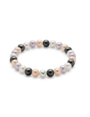 Bracciale MILUNA in argento 925 e Perle Multicolor PBR2971 only 67,...