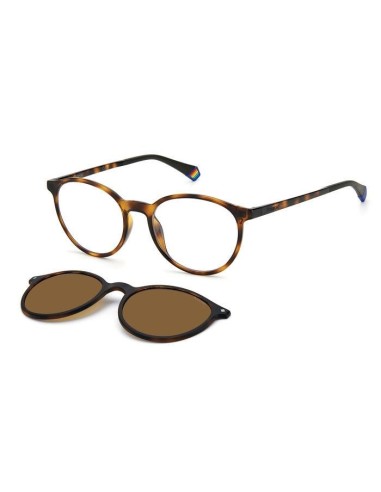 Occhiali da vista + clip da sole POLAROID polarizzati PLD6137/CS 52...