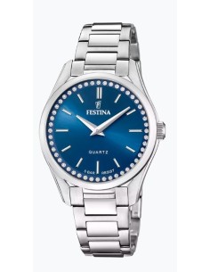 Orologio FESTINA Madmoiselle F20583/3 Blu con cinturino in acciaio ...