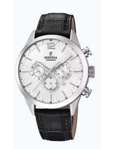 Orologio FESTINA Timeless Chronograph F20542/1 Argento con cinturin...
