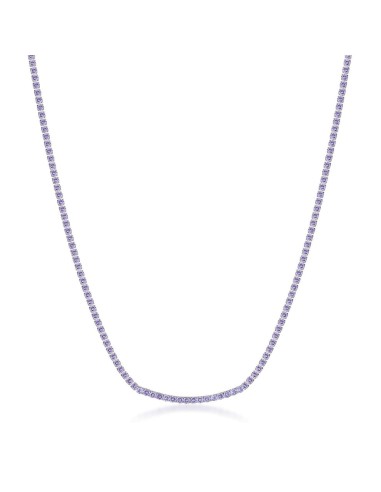 Collana tennis BROSWAY Desideri BEIN024 in acciaio 316L con cristal...
