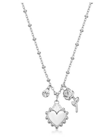 Collana BROSWAY Chakra Amore in acciaio 316L con Cuore BHKN181 only...